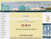 Tablet Screenshot of mallorca-alles-inklusive.de